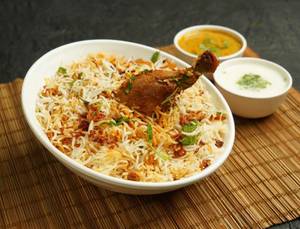 Dum Chicken Biryani (Mini-750Ml Box )                                      