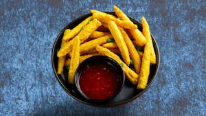 Golden Fried Baby Corn