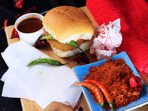 Crispy Vada Pav