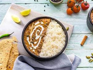 Dal Makhni Chawal Bowl