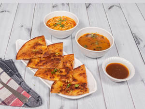 Aloo Paratha Thali