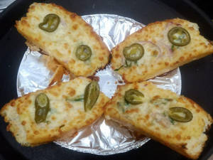 Garlic Bread Supreme With Cheese [With Any 2 Choices]