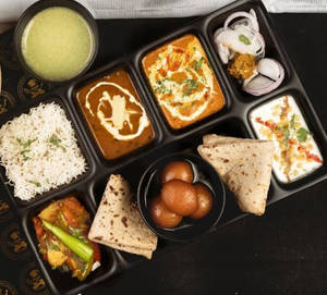 Royal Thali Veg + Gulab Jamun Free