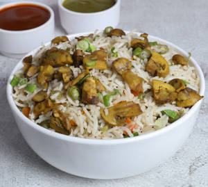 Mushroom Fried Rice