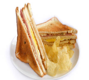 Non Vegetarian Club Sandwich (2 Pcs)