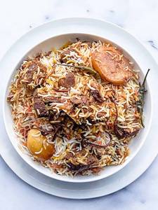 Mutton Biryani - ( Half ).