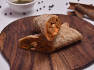 Paneer Bhurji Kathi Roll