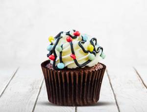 Choco Vanilla Cupcake