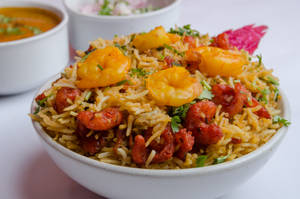Metro Special Prawns Biryani