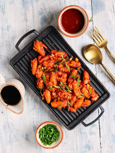 Chilli Mushroom  & Baby Corn