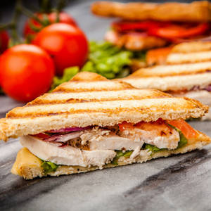 Bread Omelette Chicken Tandoori Cheese Sandwich