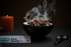 Mutton Rogan Josh Rice Bowl