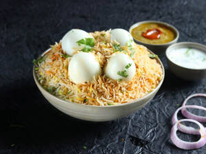 Egg Biryani Full