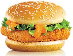 Crispy Paneer Tikki Burger