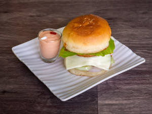 Veg Aloo Tikki Burger