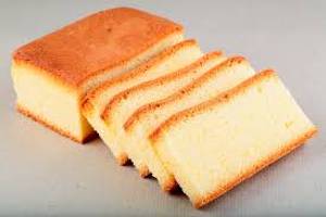 vanilla cake slice