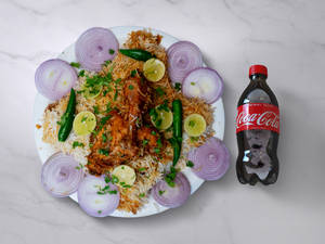 Chicken Dum Biryani + Coke(250 ml pet bottle)