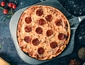 12'' Pepperoni Thin Crust