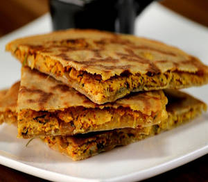 Mutton Keema Parantha