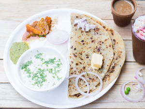 Pyaaz Paratha