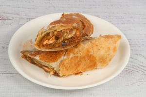 Chicken Boti Kebab Roll (double Filling)