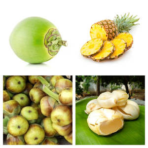 Tender Coconut Pine Apple Within Nungu (Large)
