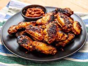 BBQ Spicy Grilled Chicken Wings [3 Pieces]