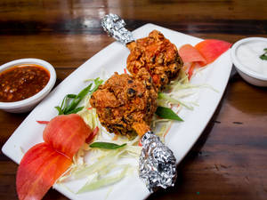 Spicy Chicken Lollypop