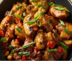 Schezwan Mushroom Dry