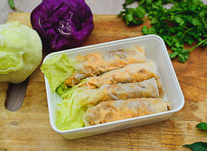 Chicken Rice Paper Roll