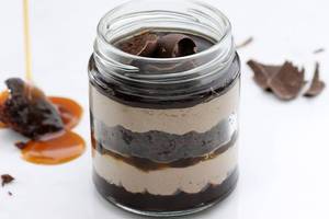 Death-By-Chocolate Mousse Jar