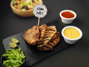 Smoked Chicken Breast With Sauteed Vegetables