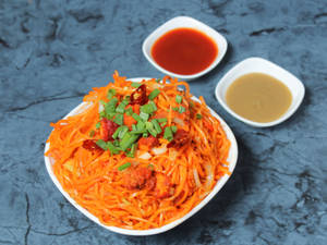 Schezwan Chicken Noodles