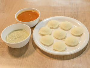 Ghee Sambar Mini Idly