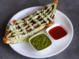 Minty Paneer Dhinga Masti Grill Sandwich