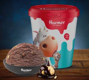 Nutty Belgian Darkchocolate (500 Gms)