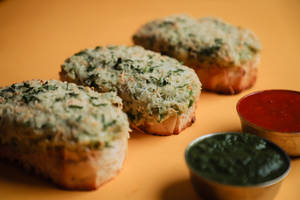 Corn Paneer Brusheta