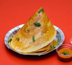 Plain Dosa With Karam Podi  ( 1 Pc )
