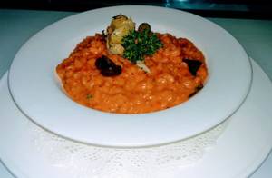 Roasted Poivron Tapenade Risotto