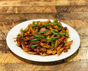 Honey Chilly Potatoes