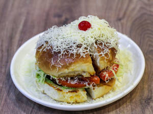 Regular Veg Cheese Burger