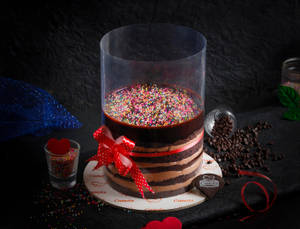 Eggless Sugar Balls Pull Me Up Cake (1kg)