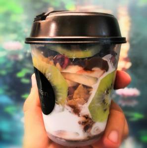 Exotic Fruits And Berries Yoghurt Parfrait