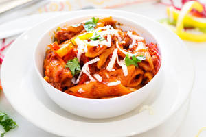 Non Veg Penne In Arrabiata Sauce