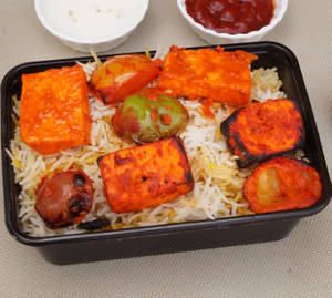 Paneer Tikka Biryani
