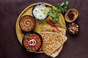 Paratha Special Combo Meal Thali