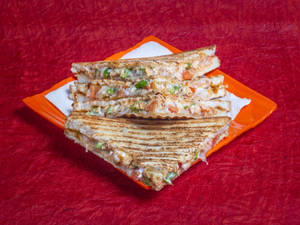 Cheese Corn Herb Sandwich