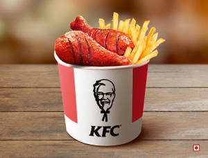2 pc Smoky Red Chicken with Medium Fries