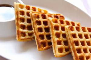 Waffle with Choice of Flavours