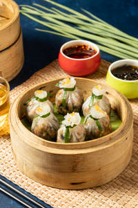 Naga Mushroom Crystal Dumpling